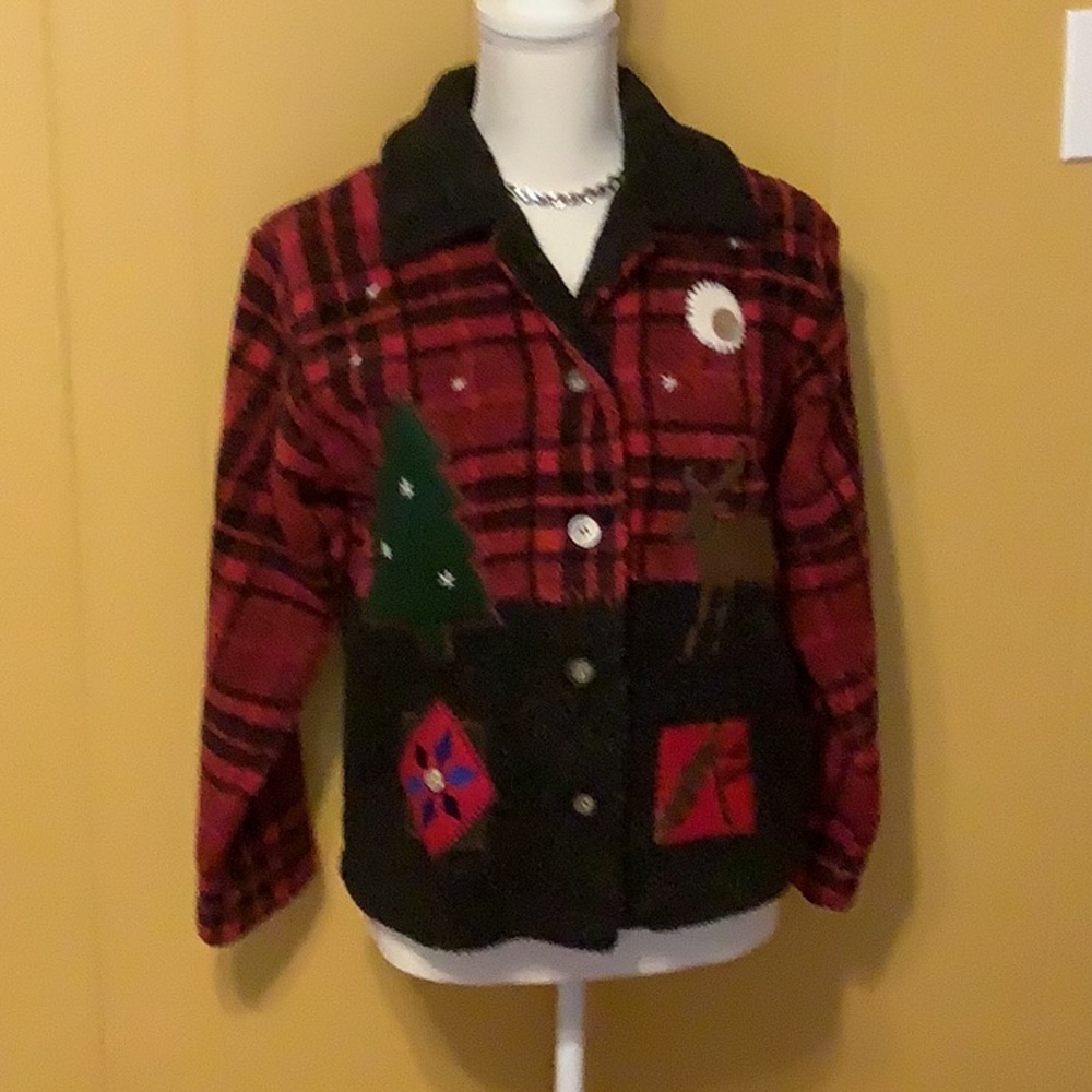 Talbots polyester/acrylic jacket